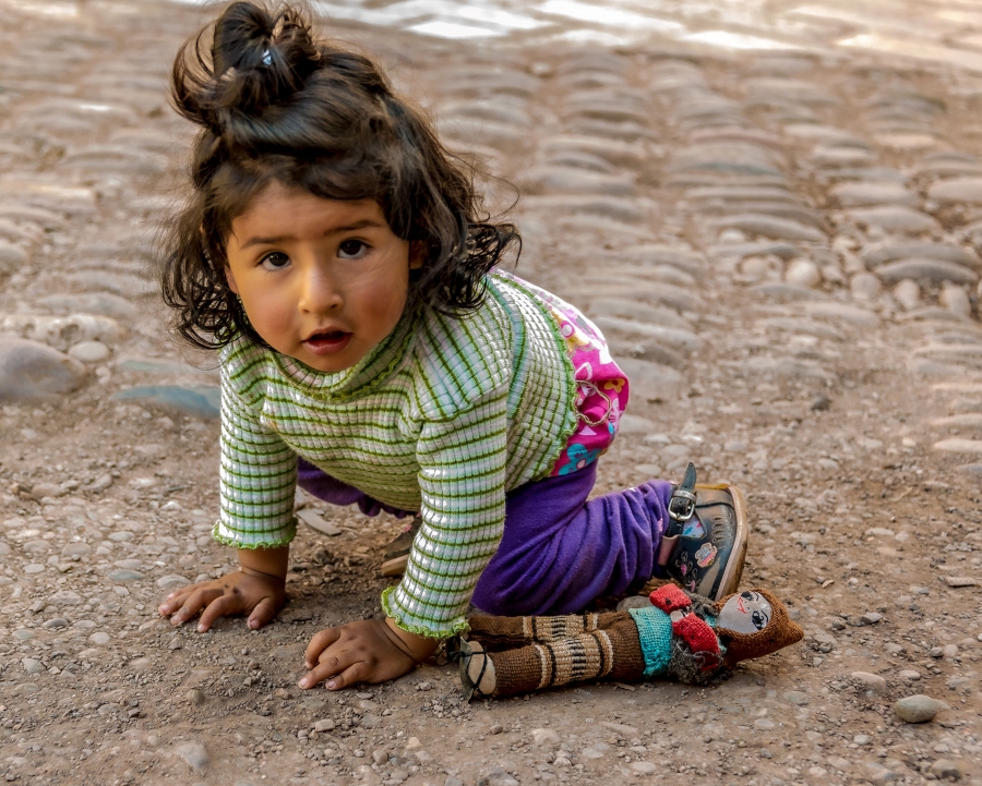 Little Girl from Ollantaytambo
