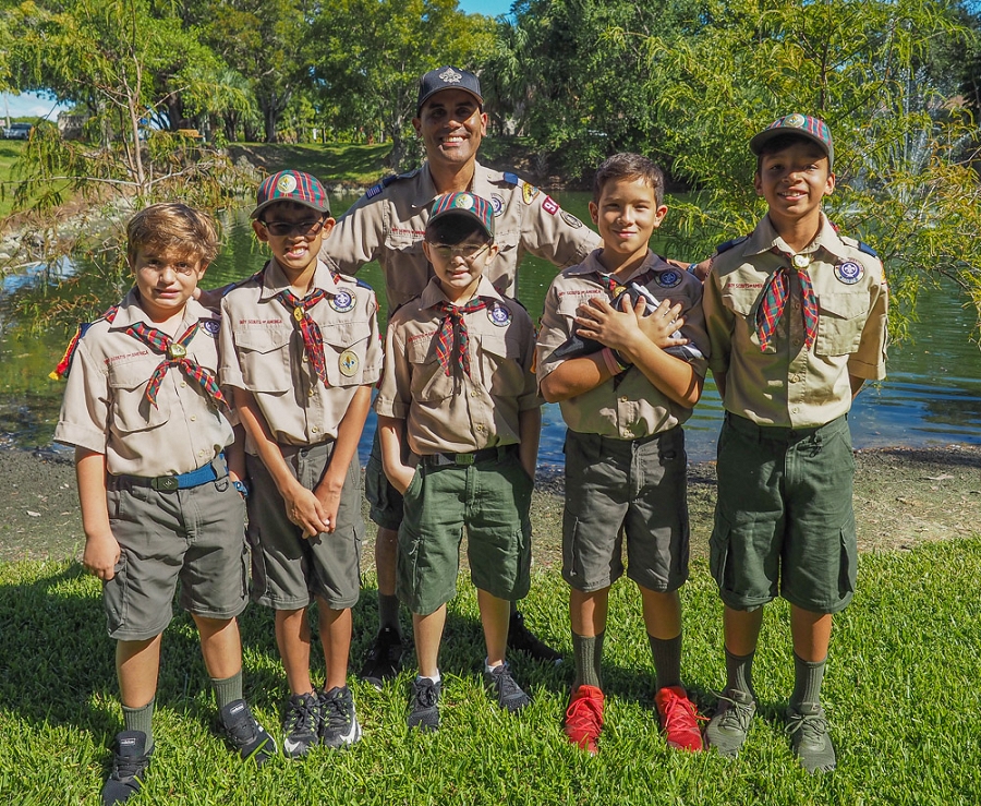 Webelos Boy Scouts