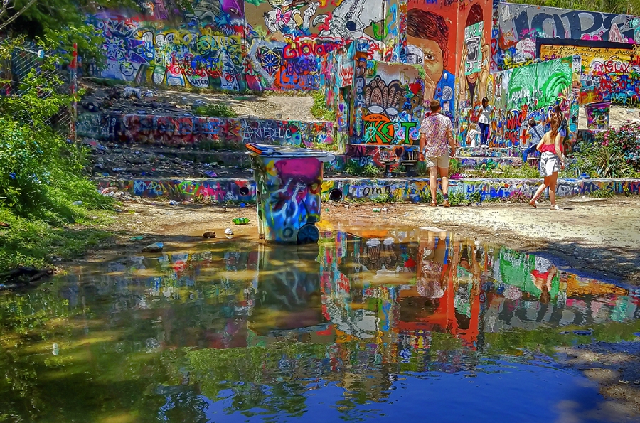 Graffiti Walls-Austin