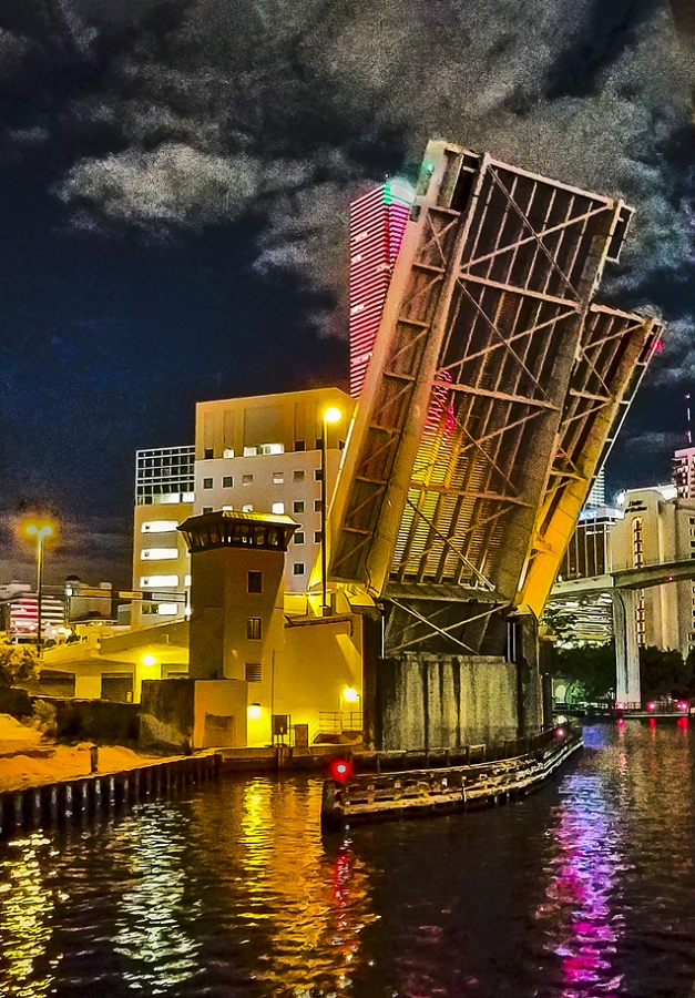 Night on the Miami River